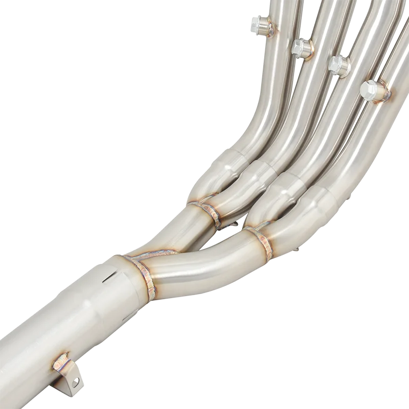 Tubo de enlace frontal para escape – QJMOTOR QJ800GS-G SRK800RR 2023-2024 - imagen 2