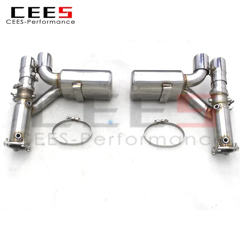 CEES Catback escape acero inoxidable – Porsche 911 997/997.1 Turbo 3.6 - imagen 2