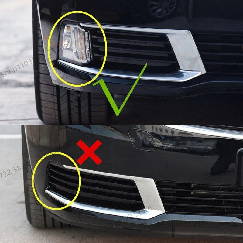 Marco antiniebla Cadillac XTS 2018-2019 – cubierta parachoques delantero - imagen 2