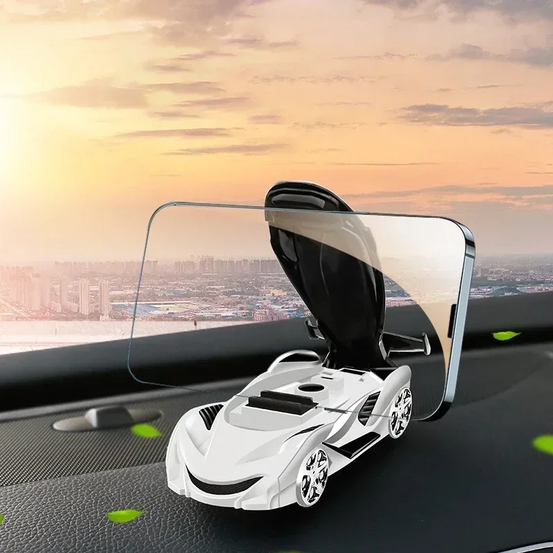 Soporte móvil modelo coche tarjeta estacionamiento decorativo - imagen 5