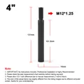 4inch and M12X1.25