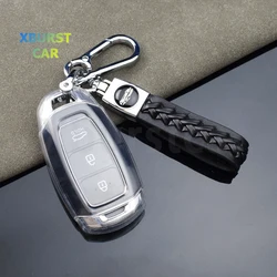 Funda de llave Hyundai en TPU transparente – i30, Kona y Santa Fe