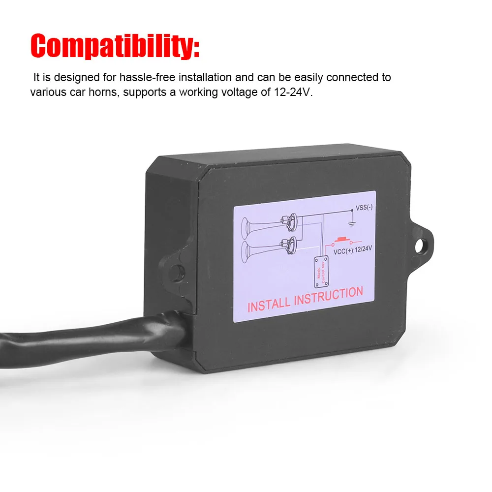 Unidad de control de sonido para bocina