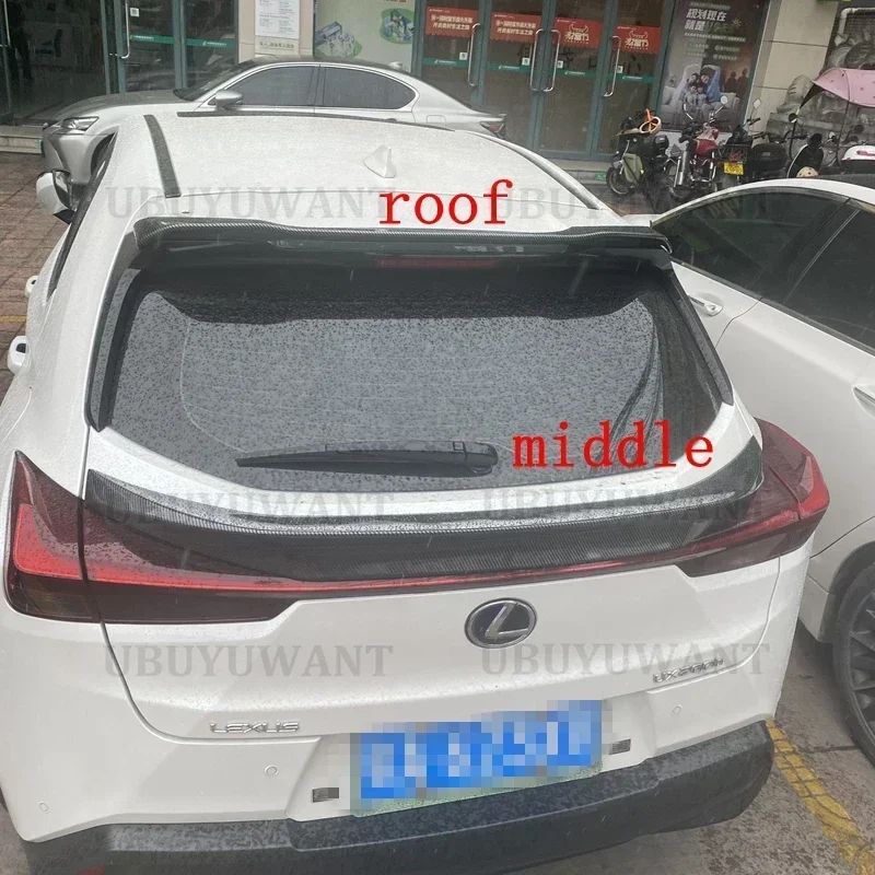 Alerón de techo de fibra de carbono para Lexus UX 200, 250h y 260h - imagen 4