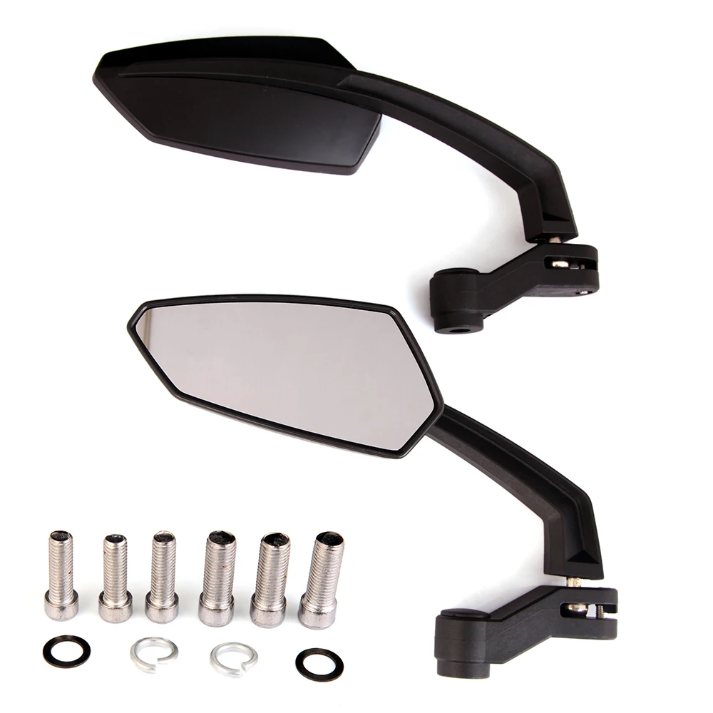 Retrovisores convexos de fibra de carbono para moto 8/10 mm - imagen 4