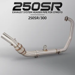 Tubo de enlace de escape 51 mm para CFMoto NK250 y 250SR