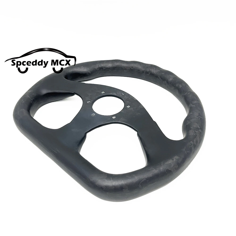 Auto Motorsport Volante de carreras fibra carbono 320mm JDM Drift - imagen 5