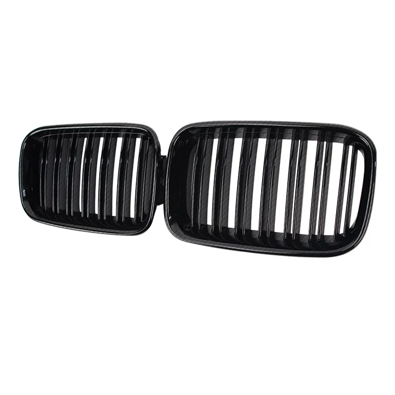 Rejilla delantera de repuesto ABS E36 negra brillante, parrilla de riñón para BMW E36 1992-1999 - imagen 3