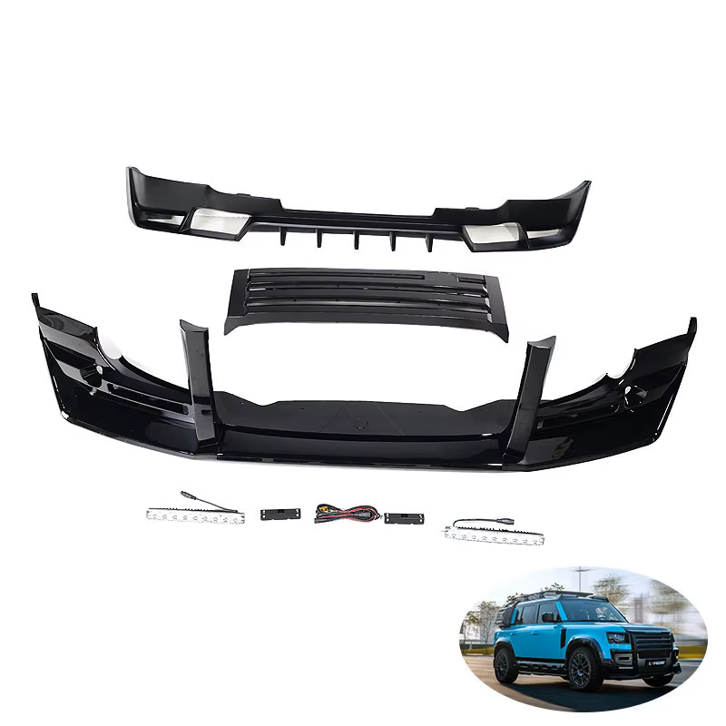 Kit ancho Land Rover Defender 110 2020+ labio delantero difusor