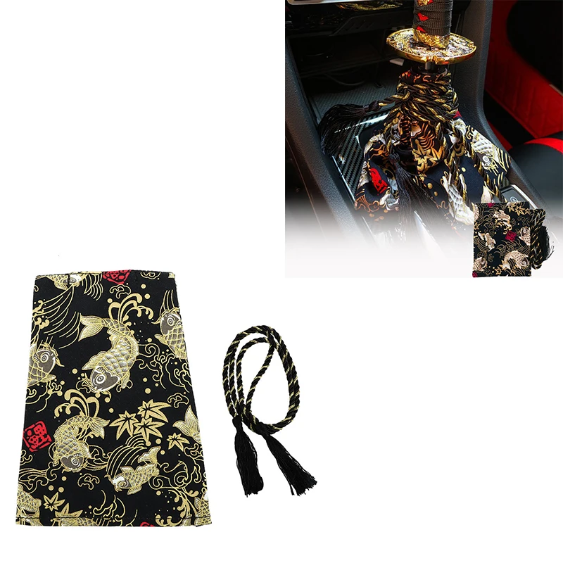 Funda de pomo de cambio universal Katana de lona antipolvo - imagen 2