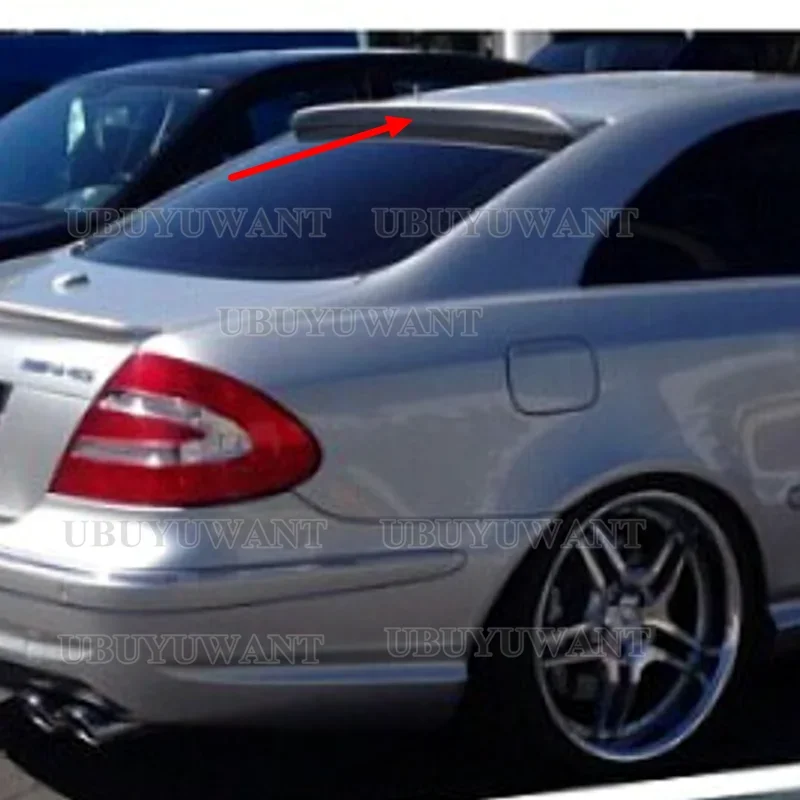 Alerón trasero fibra carbono Mercedes CLK coupe W209 2003-2009 - imagen 4