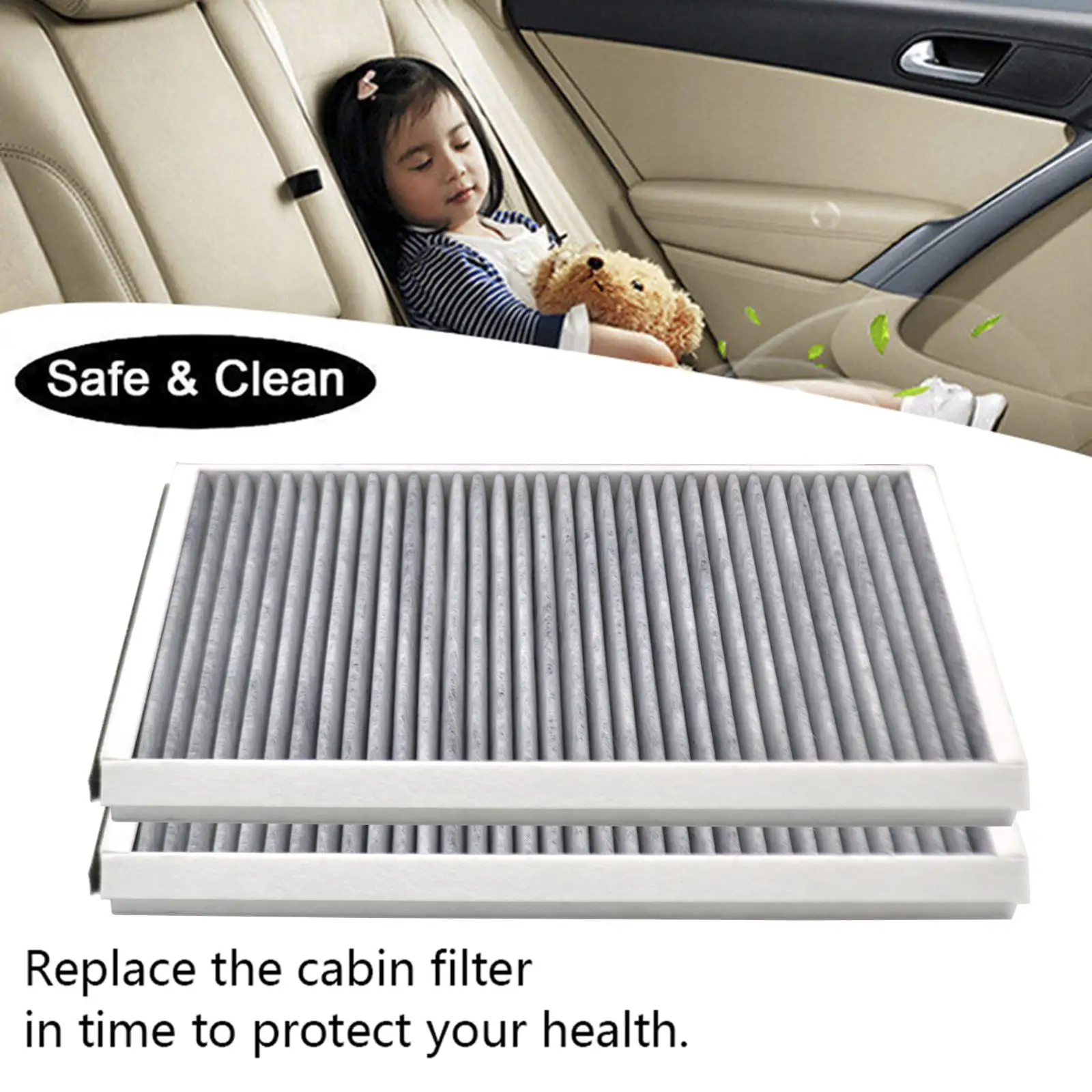Filtro de habitáculo de carbón activo BMW Serie 5/6 E60 E61 E63 E64 - imagen 2