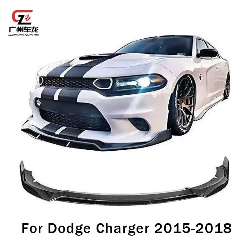 Parachoques de labio delantero vendedor caliente para Dodge Charger 2015-2018 kit de carrocería de coche - imagen 2