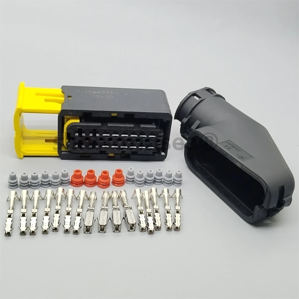 Shhworldsea 1-1564337-1 Conector impermeable hembra 16 pines - imagen 2