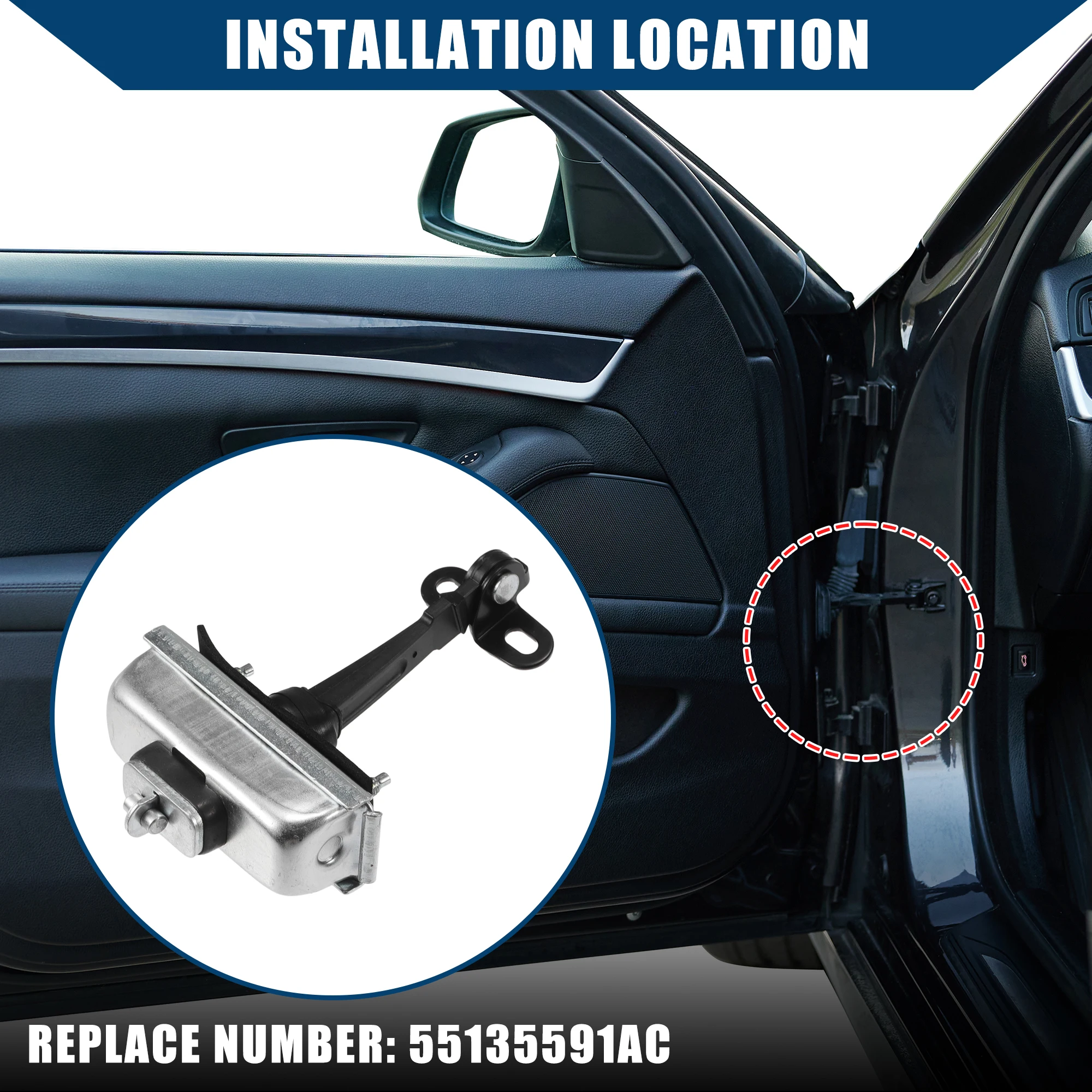 Autohaux correa control puerta izquierda Jeep Grand Cherokee 4.0 4.7 - imagen 2