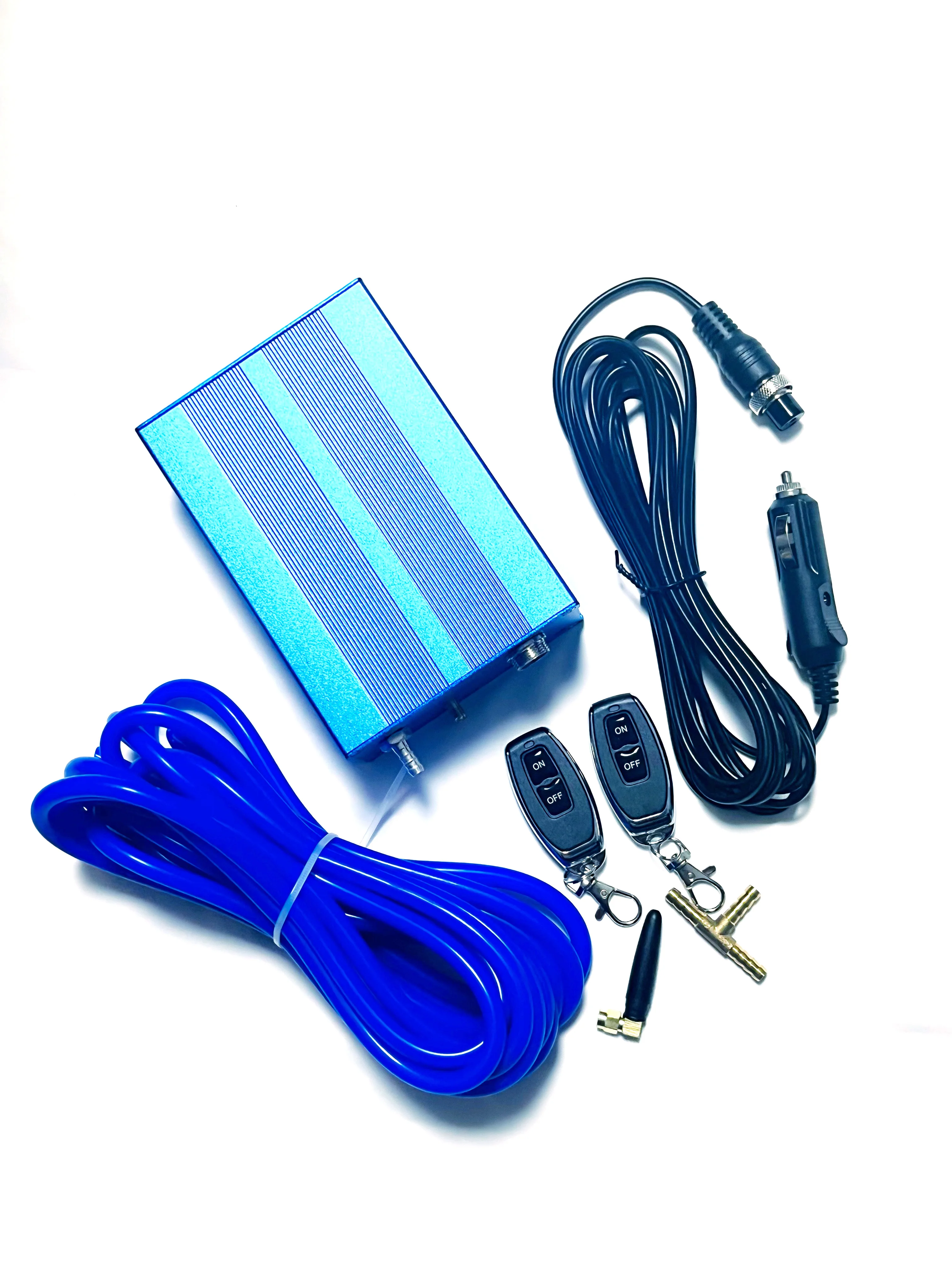 Válvula de escape eléctrica remota universal en T acero inoxidable - imagen 5