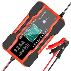 Cargador automático de baterías 12V 10A para AGM, GEL y plomo ácido