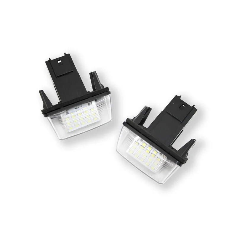 Luz LED de matrícula de coche para Citroen C3 C4 C5 BERLINGO Saxo Xsara Picasso para Peugeot 206 207 306 307 308 5008 - imagen 2