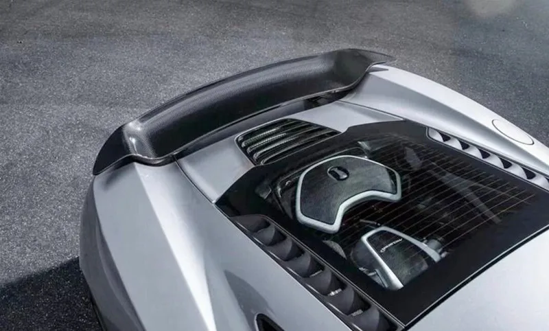 Alerón trasero de fibra de carbono estilo Vor para McLaren MP4-12C y 650S - imagen 4