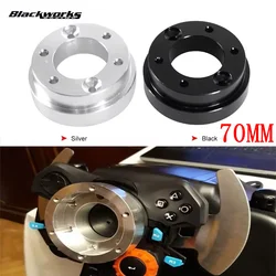 Adaptador de volante de 70 mm de aluminio para Logitech G29/G920/G923