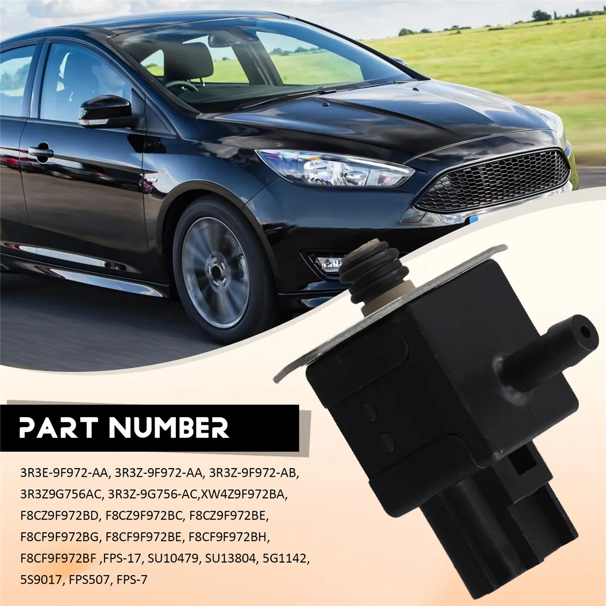 Sensor presión inyección Ford Focus Taurus Mustang 1.8 TDCI FPS7 - imagen 5