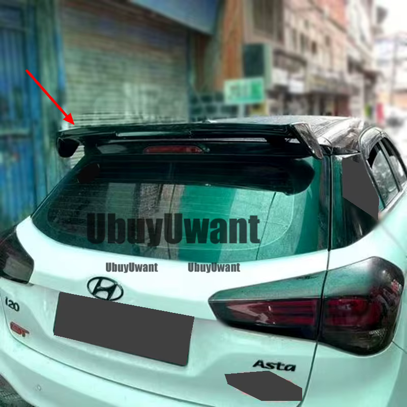 Alerón trasero ABS efecto fibra de carbono para Hyundai i30 e i20 - imagen 2