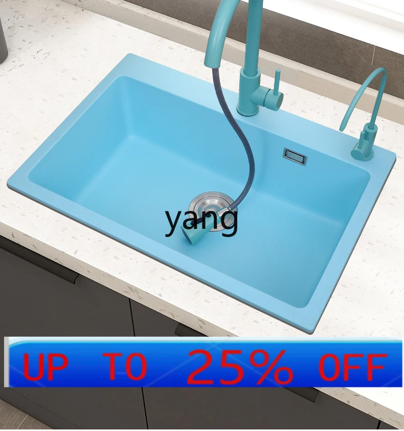 Fregadero CX de cuarzo Azul Pavo Real – Cubeta única bajo encimera
