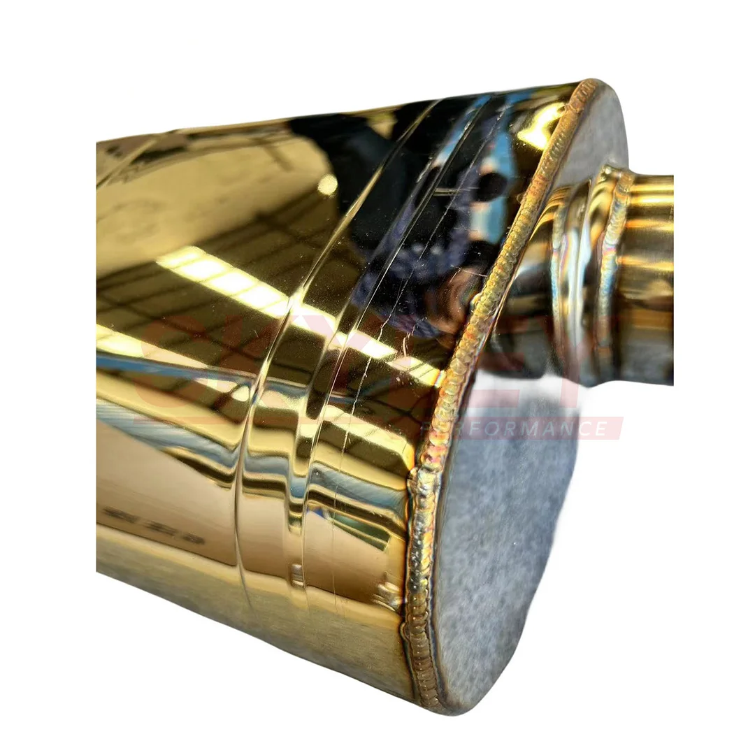 Escape cat-back de titanio para Audi S8 D4 4.0 TFSI V8 - imagen 5