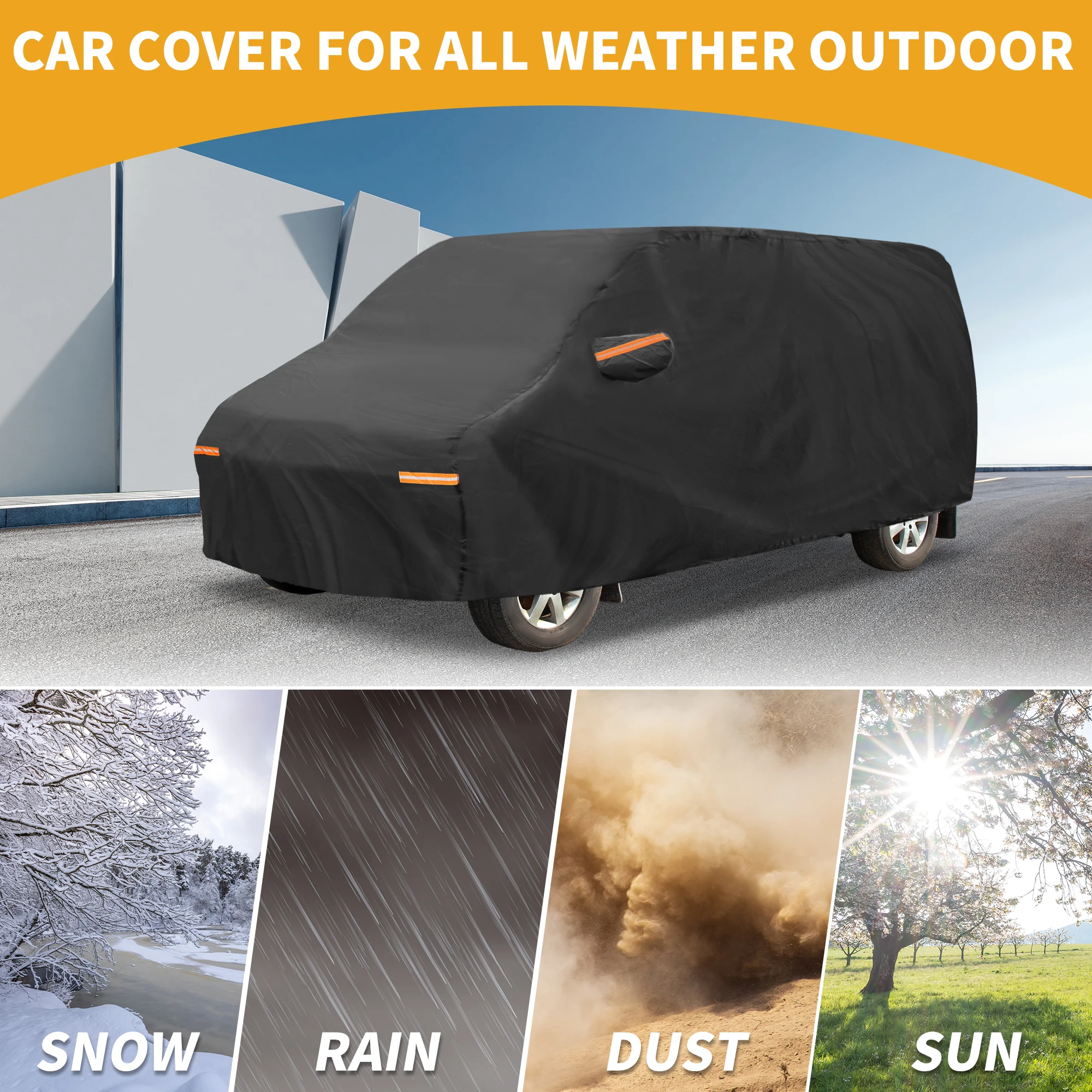 Autohaux Funda exterior impermeable – Volkswagen T5/T6 LWB - imagen 2