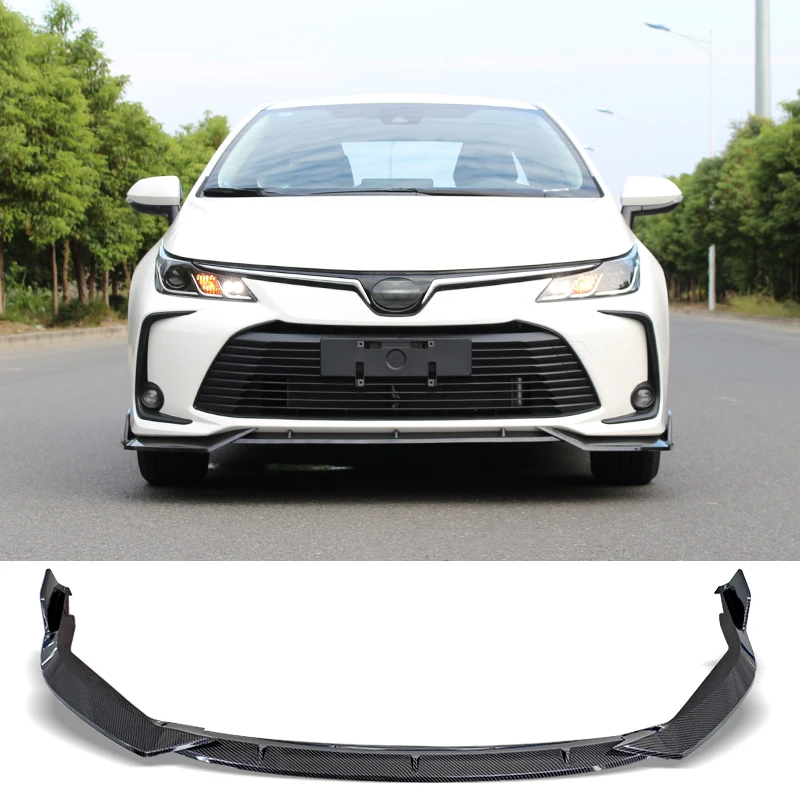 Protector paragolpes inferior Toyota Corolla 2019-2023 - Carbono - imagen 2