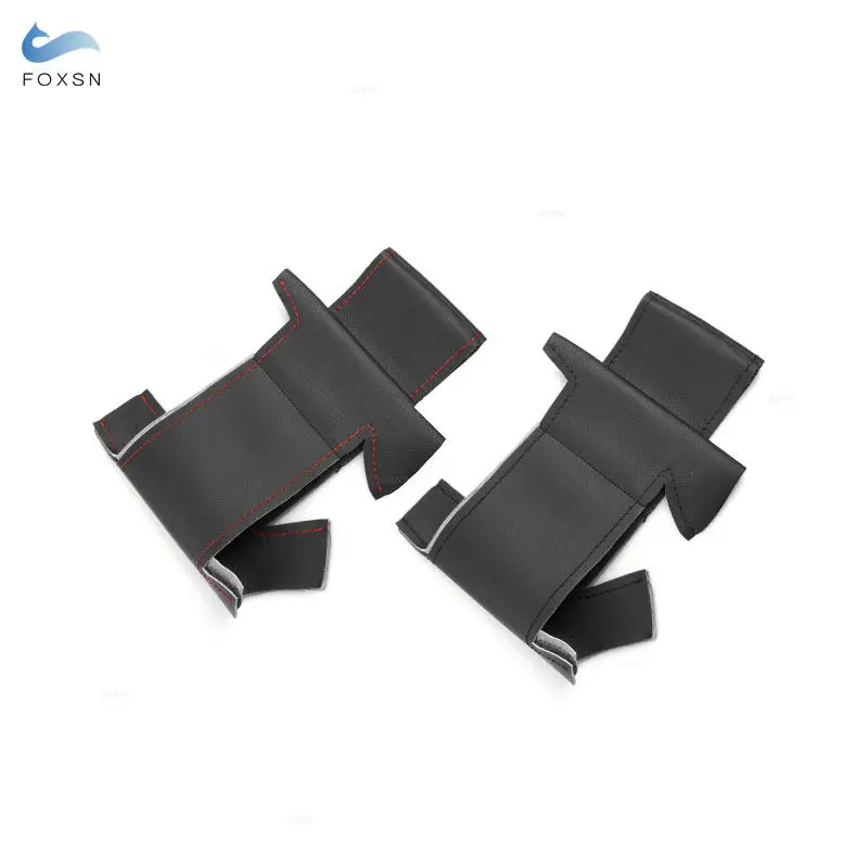 Funda de volante en cuero para VW Golf 6, Jetta, Polo, Tiguan - imagen 2