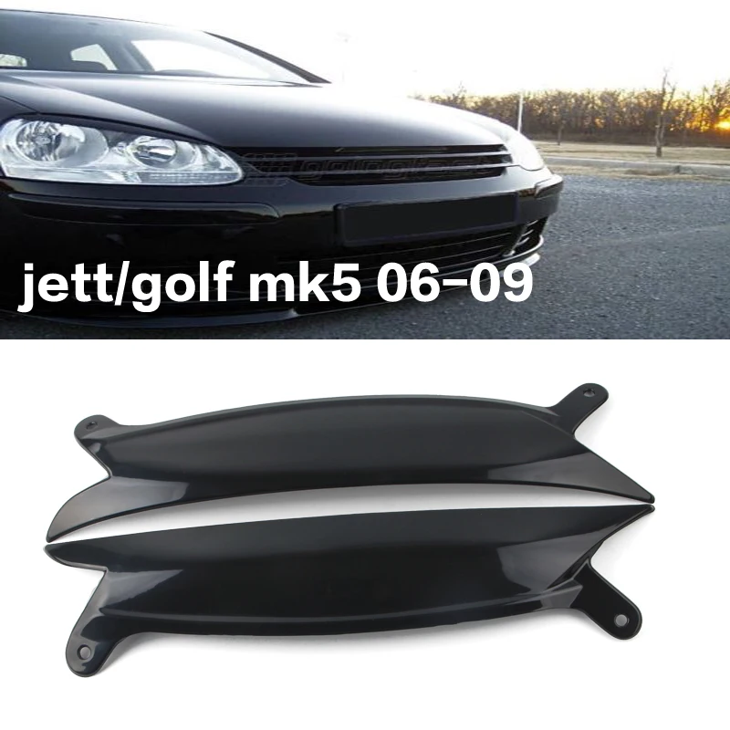 Par de embellecedores negros para faros de Volkswagen