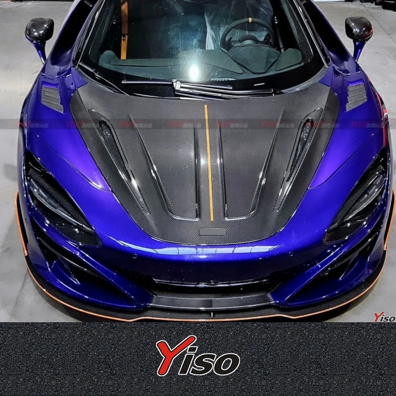 Kit fibra de carbono MANSOR capó y faros McLaren 720S - imagen 2