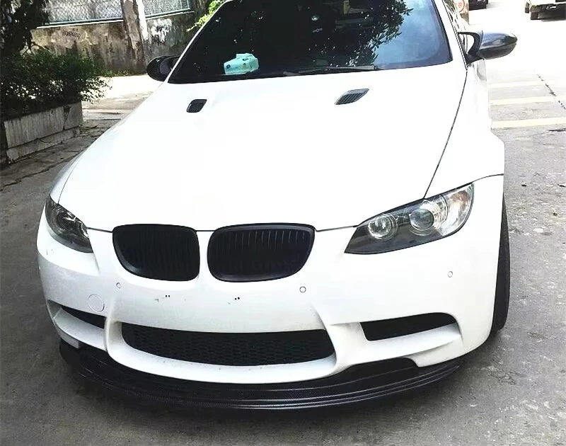 Labio de paragolpes delantero efecto carbono para BMW M3 E92/E93 - imagen 5