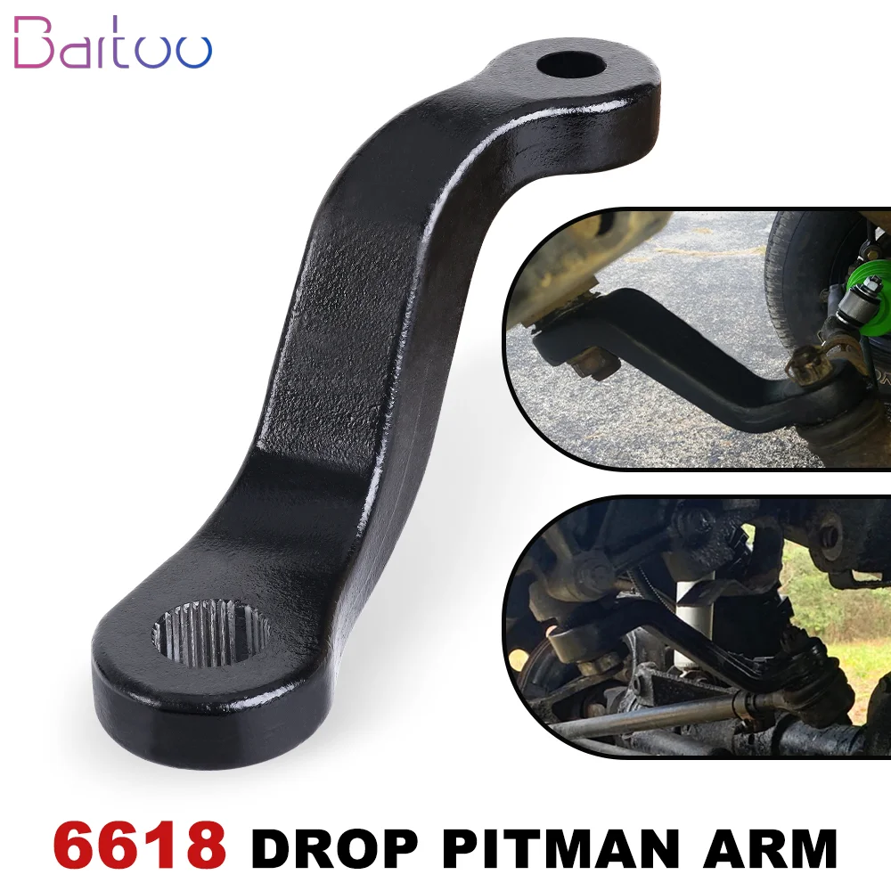 Brazo Pitman descendido LTB008 para Jeep Wrangler JK y Commander XK