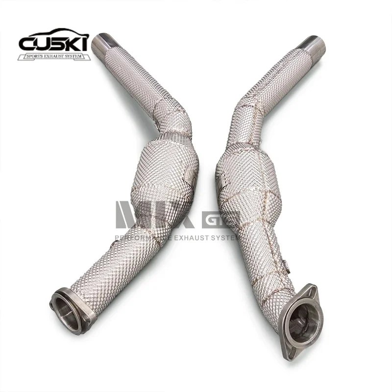 Bajante de escape en acero inoxidable para Chevrolet Camaro 2011 3.6L - imagen 4