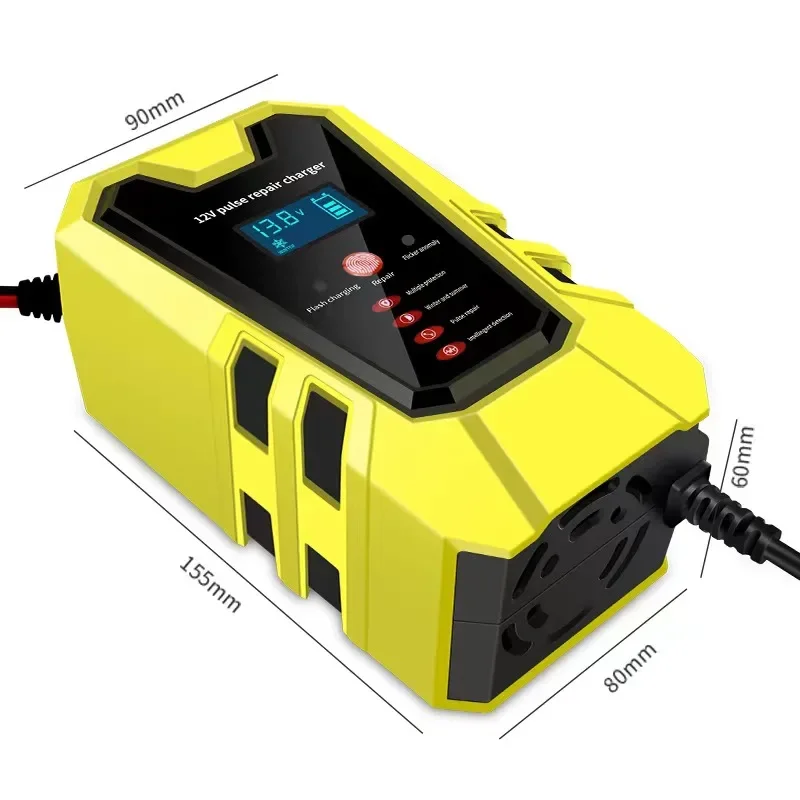 Cargador de batería 12V para coche y motocicleta