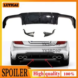 Difusor trasero estilo AMG C63 para Mercedes-Benz W204 2012-2014