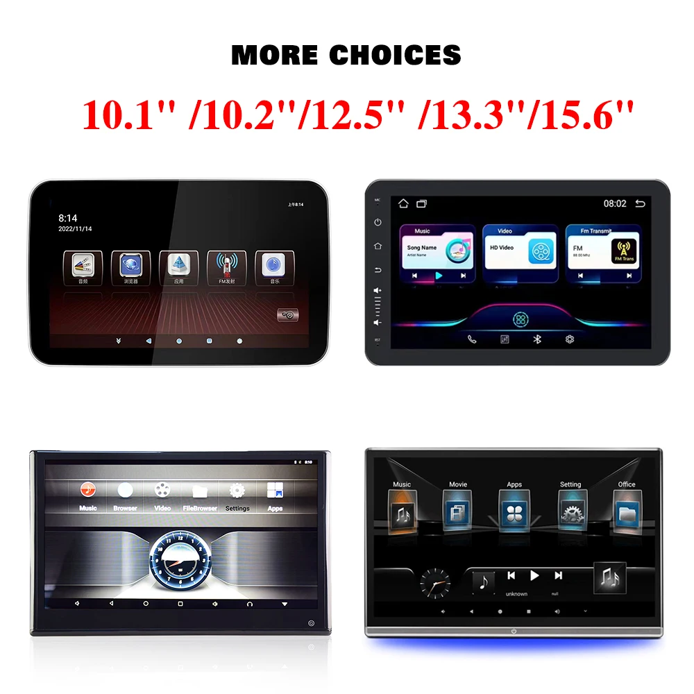 Pantalla 14 pulgadas Android reposacabezas – TV asiento trasero - imagen 2