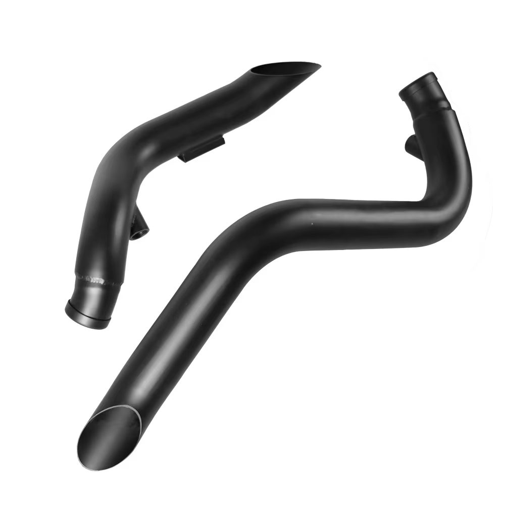 Tubos de escape LAF negros para Harley Sportster y Dyna - imagen 3