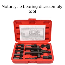 Kit extractor de rodamientos internos para moto con maletín