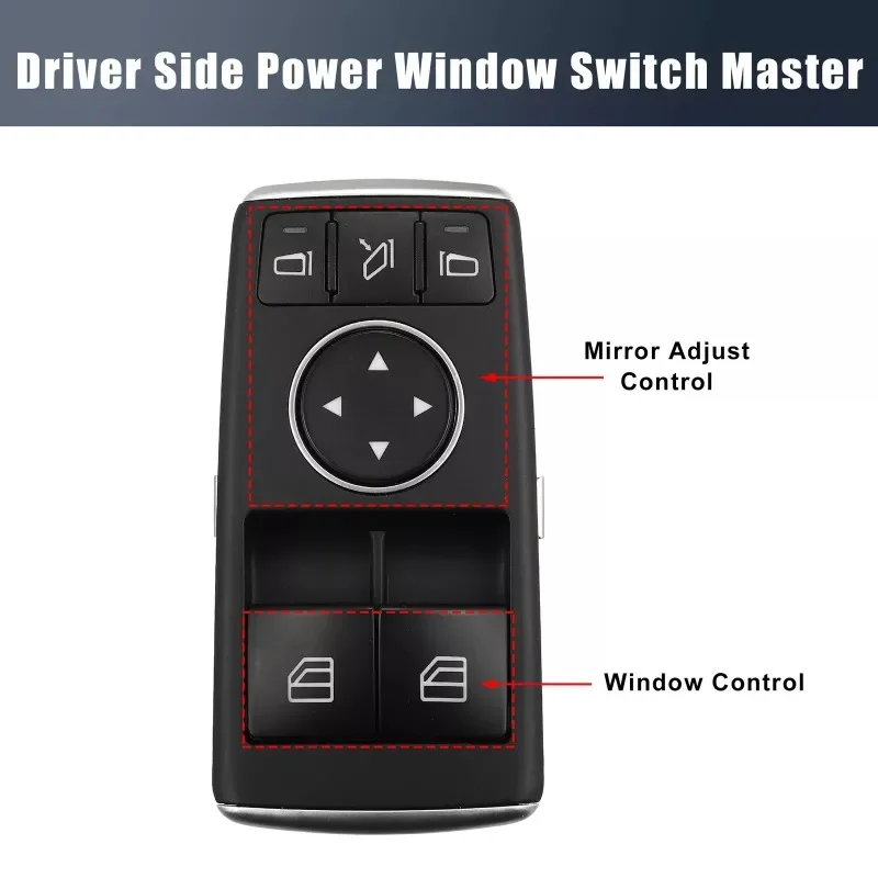 A1729056800 Interruptor del elevalunas Mercedes-Benz SL R231 y C204 - imagen 3
