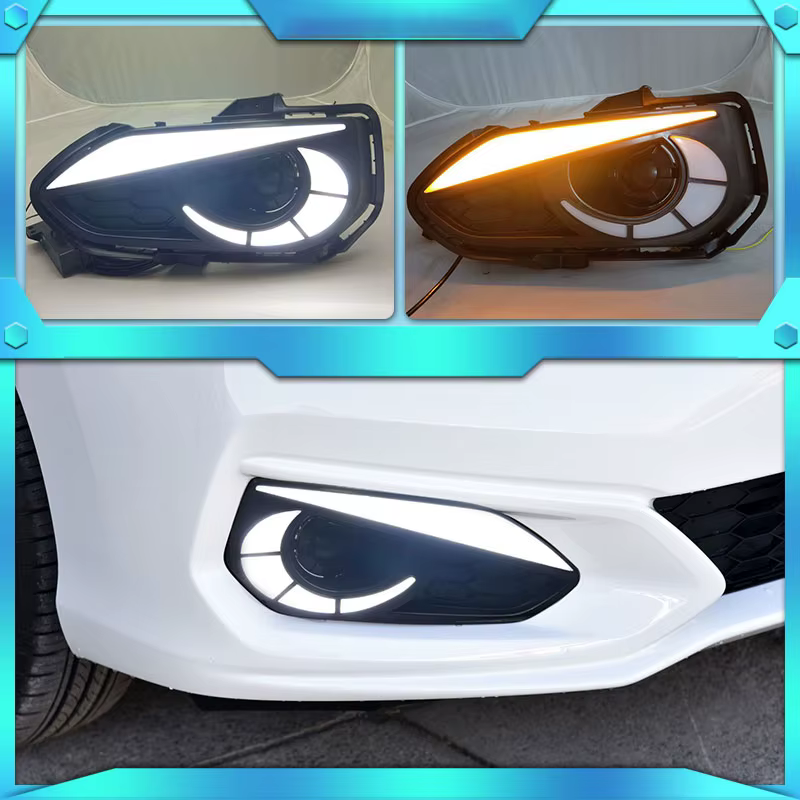 Luces diurnas LED DRL con intermitente – Honda Jazz/Fit 2017-2018 - imagen 2