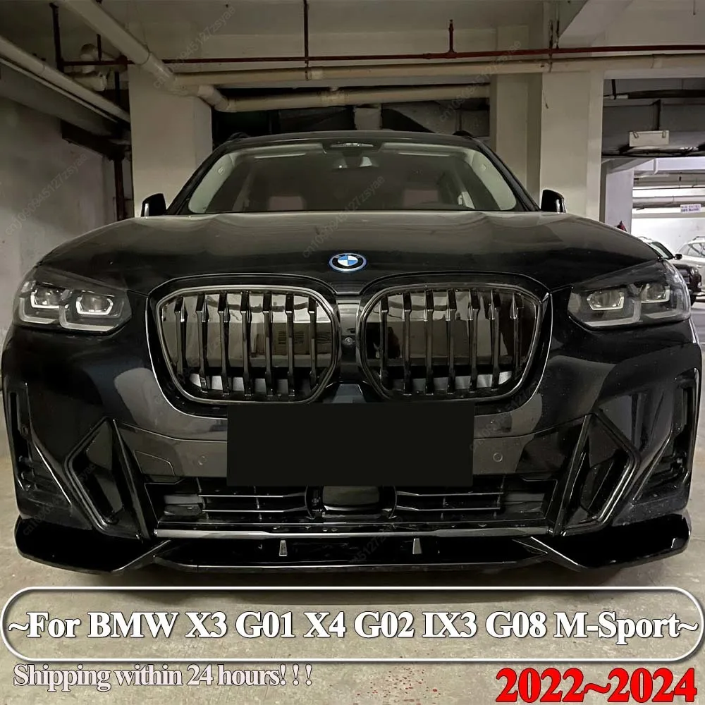 Parachoques divisor M-Sport BMW X3 G01 X4 G02 IX3 2022-2024