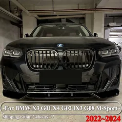 Parachoques divisor M-Sport BMW X3 G01/X4 G02 e iX3 2022-2024