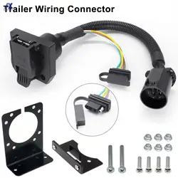 Conector de remolque 7 polos USCAR con enchufe lateral para RV