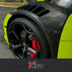 Guardabarros perforado de fibra de carbono para Huracán LP580/610