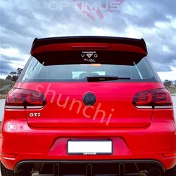 Alerón de techo trasero ABS para VW Golf 6 GTI R20 2010-2013