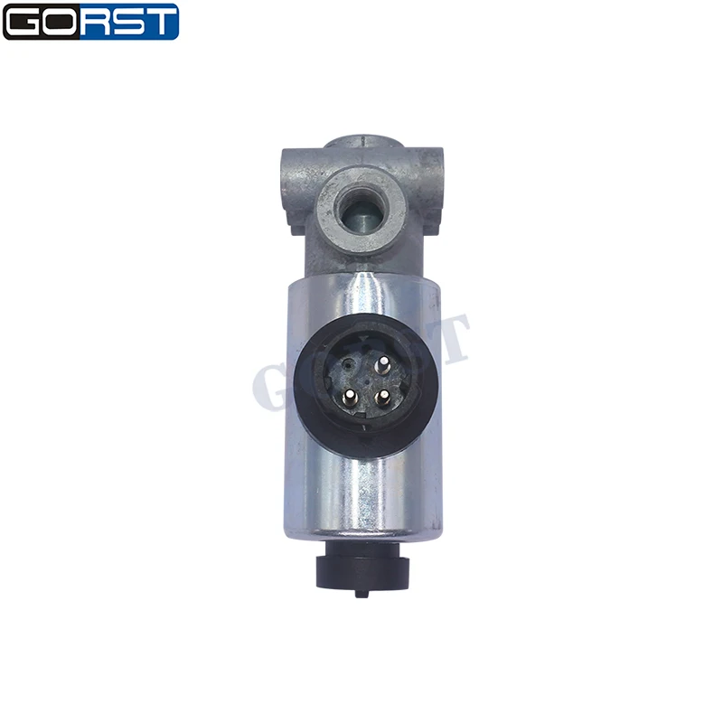 Detalle de conexiones y pins de la válvula solenoide GORST