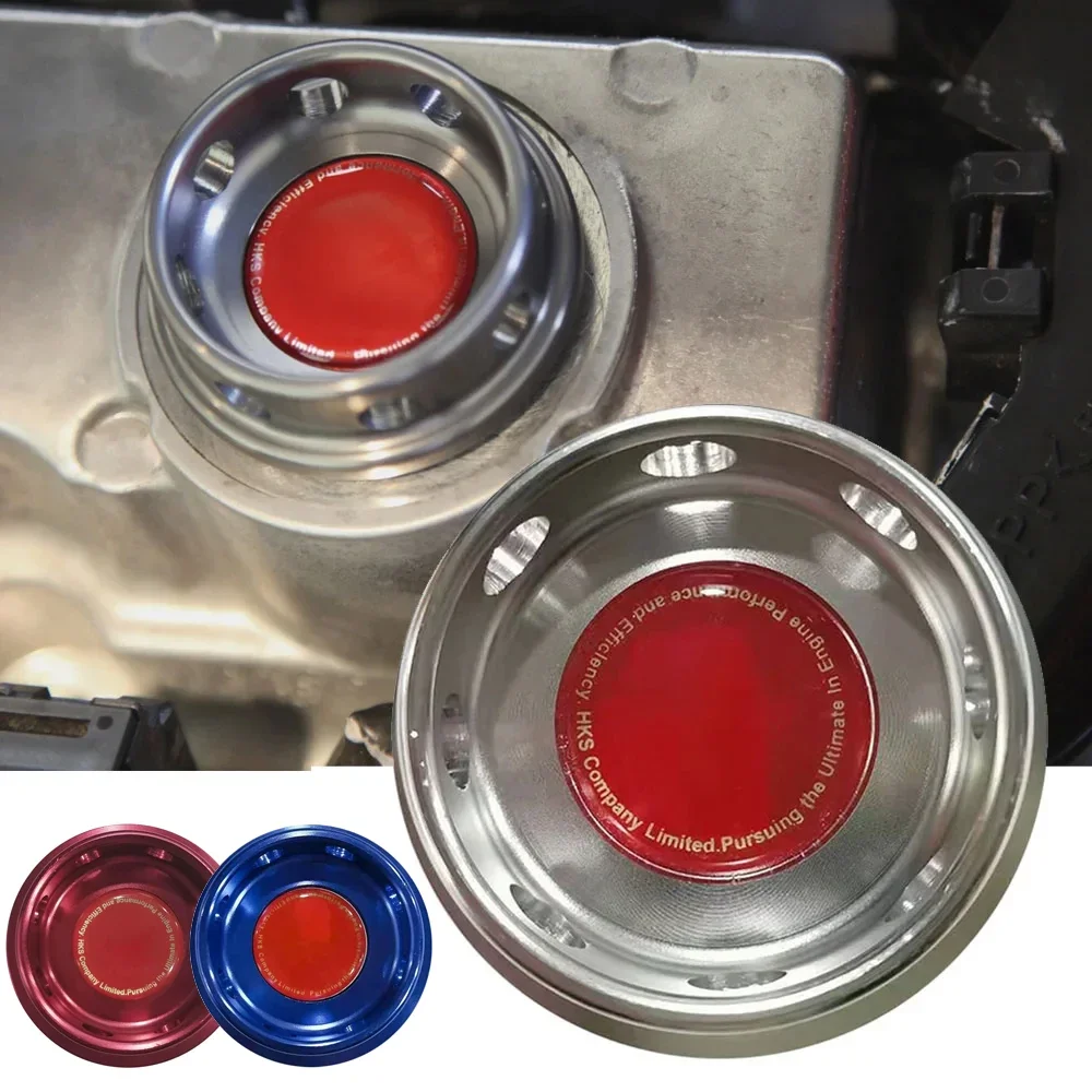 Tapa metálica de depósito de combustible para Honda HK S